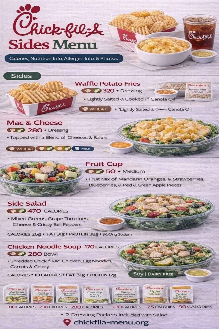 Chick-Fil-A Menu (2026) Nutrition, Calories, Pics, & Prices