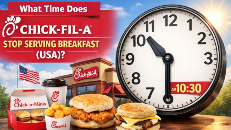 time Chick fil a stop serving breakfast in the United States of America image