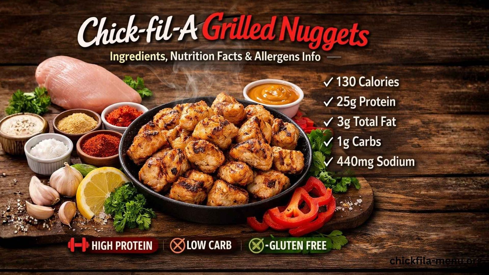 Chick-Fil-A Grilled Nuggets image