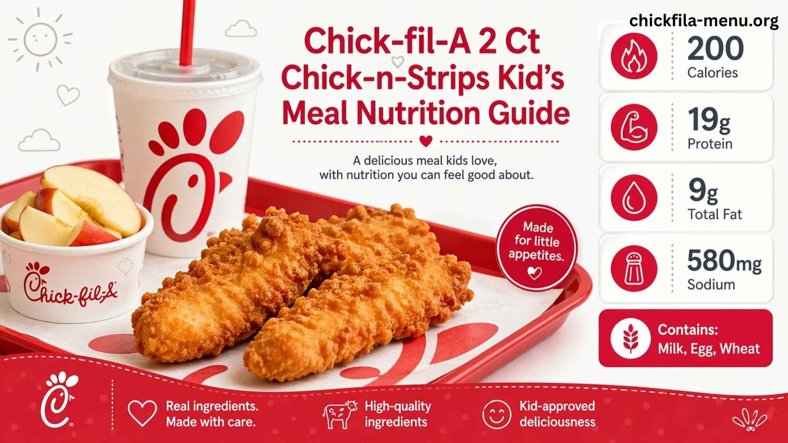 Chick-fil-A 2 Ct Chick-n-Strips™ Kid’s Meal image