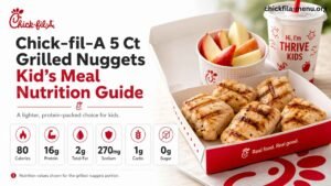 Chick-fil-A 5 Ct Grilled Nuggets Kid’s Meal image
