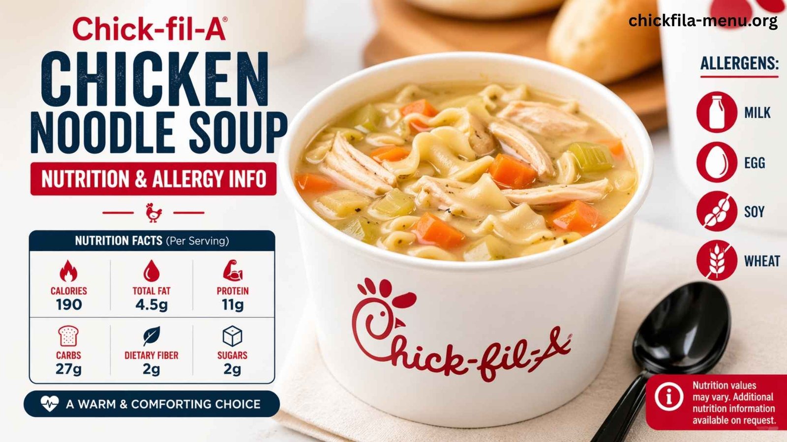 Chick-fil-A Chicken Noodle Soup image