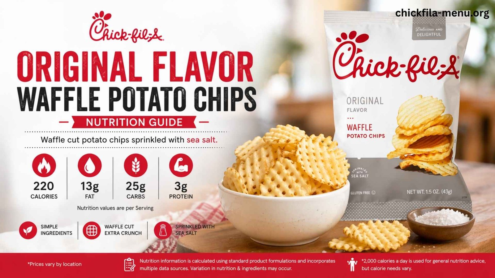 Chick-fil-A Original Flavor Waffle Potato Chips image
