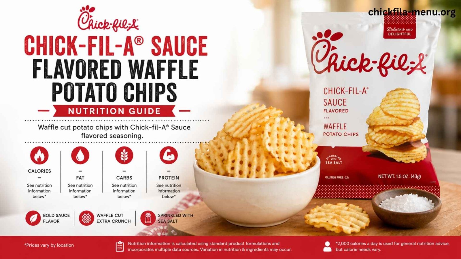 Chick-fil-A Sauce Flavored Waffle Potato Chips image