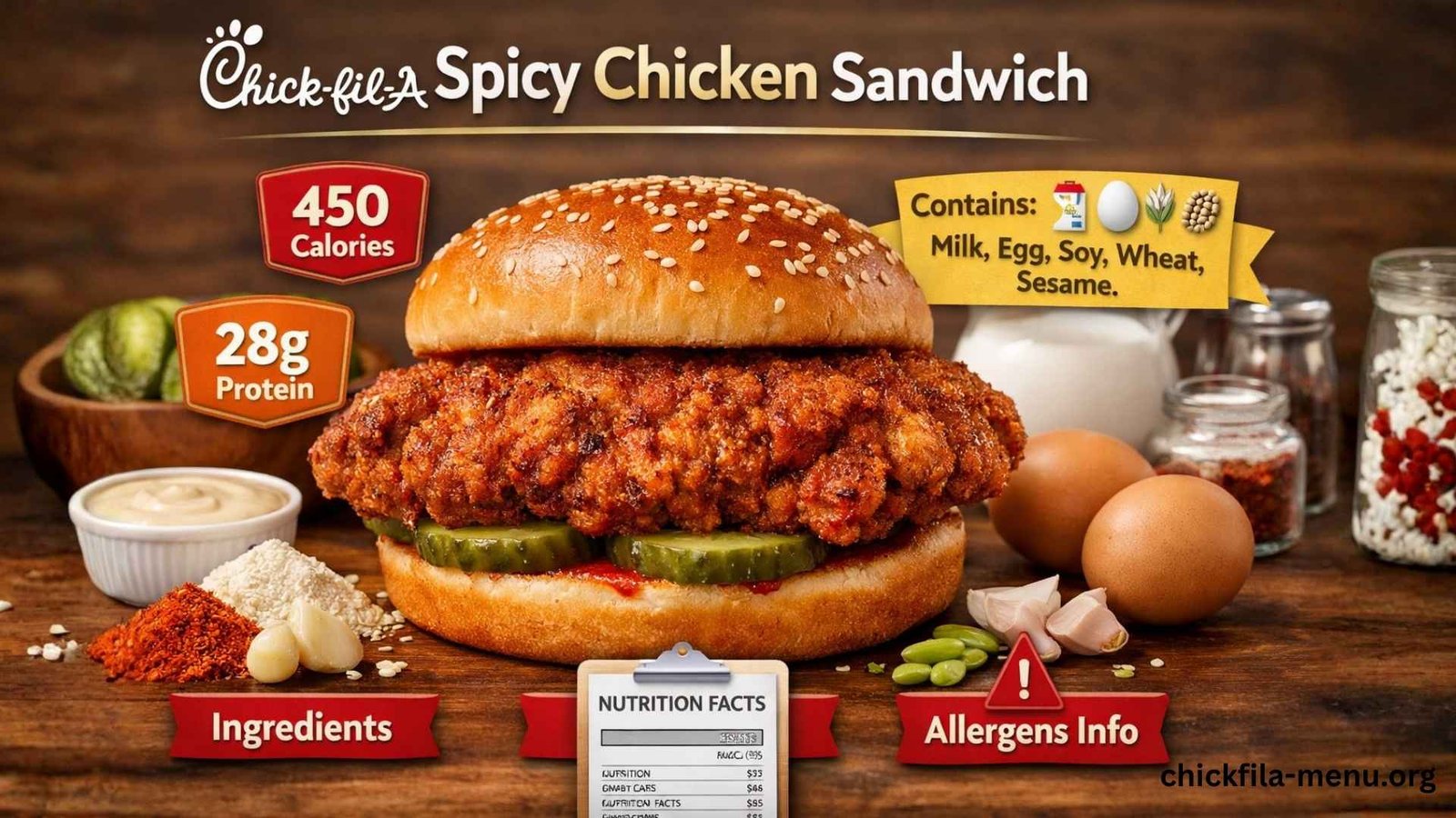 Chick-fil-A Spicy Chicken Sandwich image