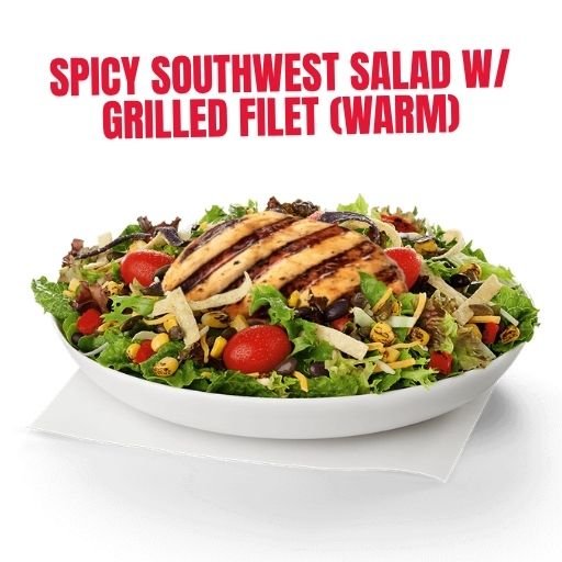 SPICY SOUTHWEST SALAD w Grilled Filet (Warm) image