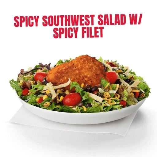 SPICY SOUTHWEST SALAD w Spicy Filet image