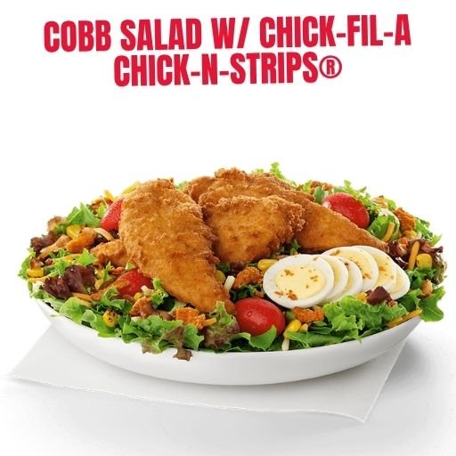 cobb salad w Chick-fil-A Chick-n-Strips® image
