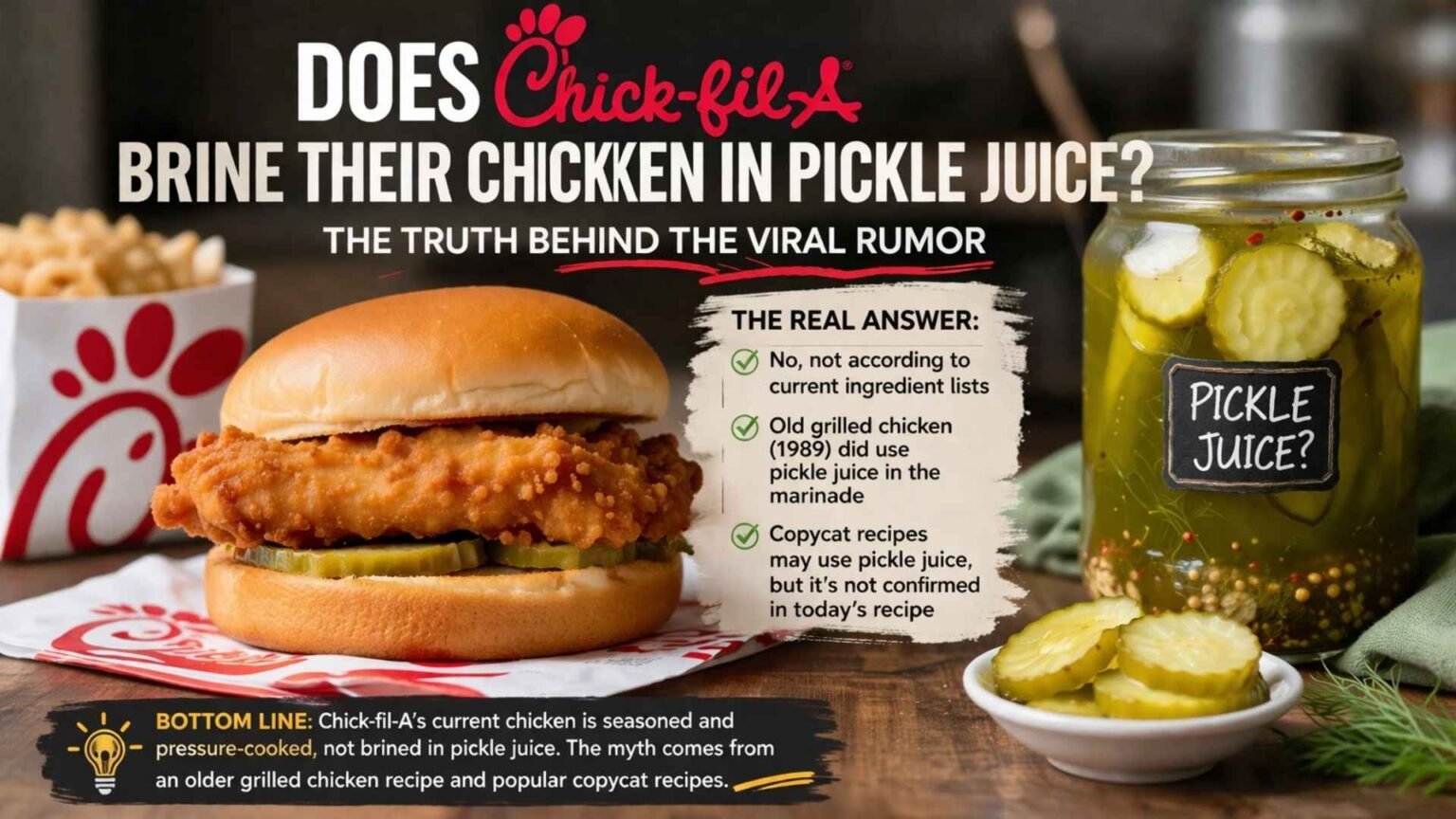 Chick Fil A Pickle Juice