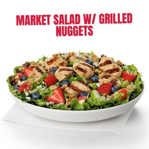 market SALAD w Grilled nuggets image