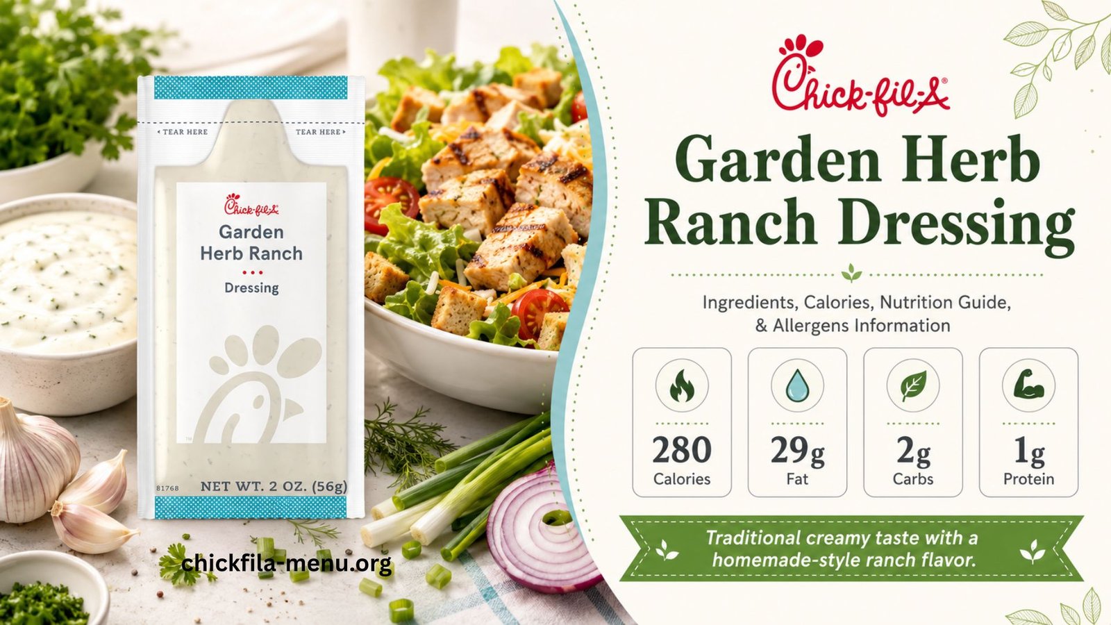 Chick-fil-A Garden Herb Ranch Dressing