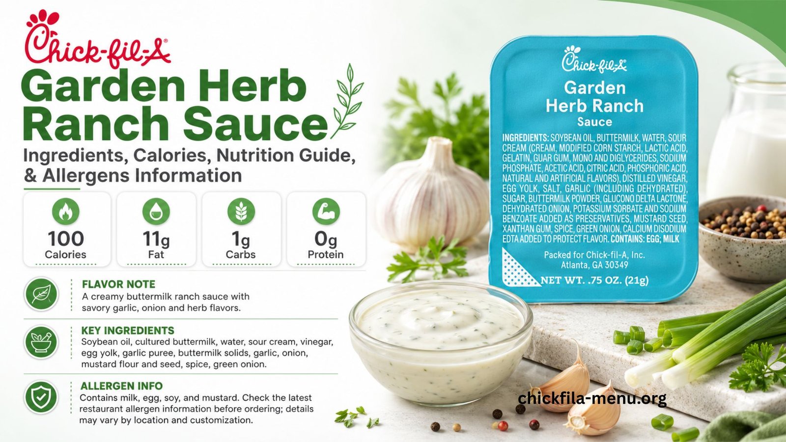 Chick-fil-A Garden Herb Ranch Sauce