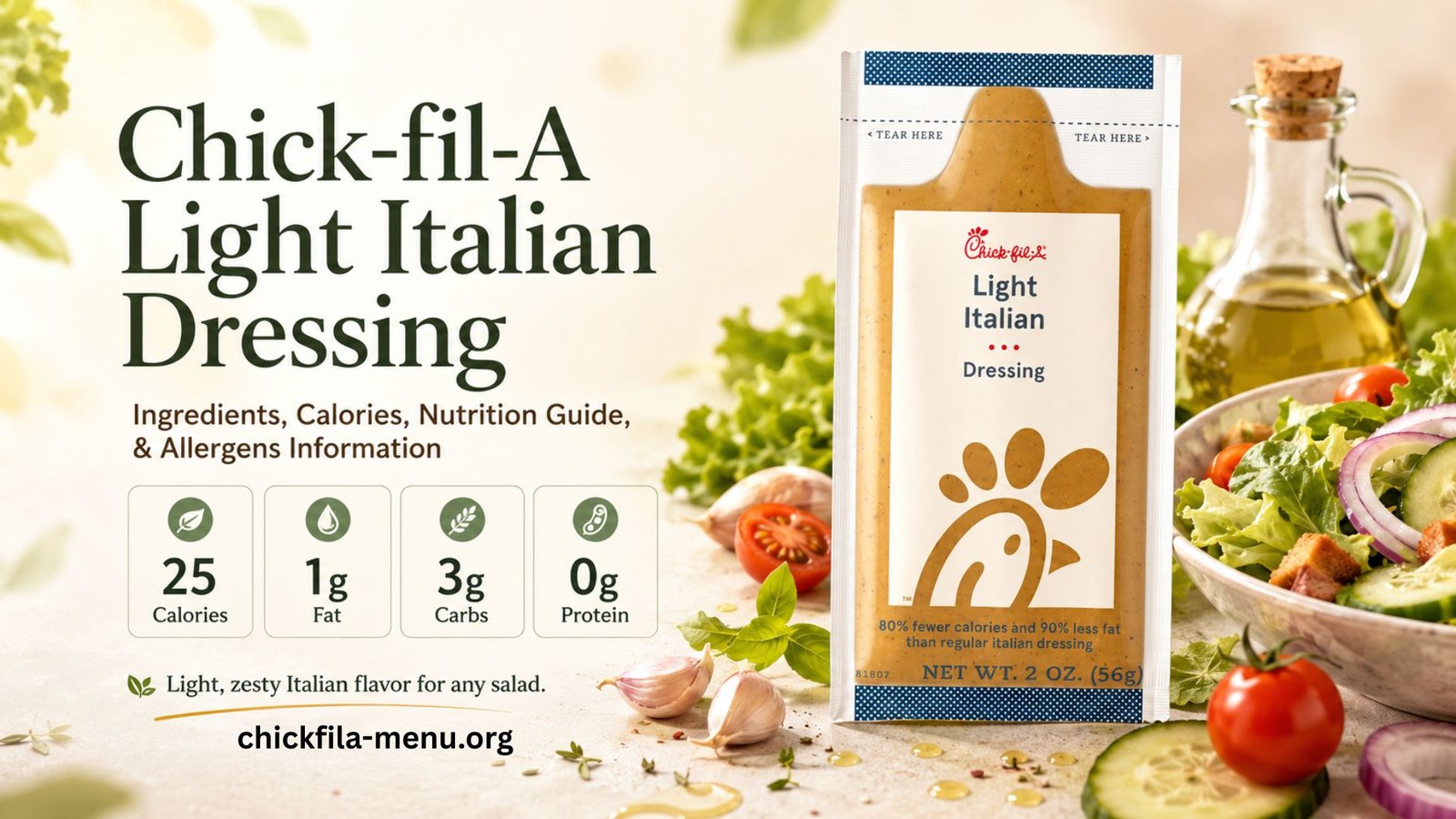Chick-fil-A Light Italian Dressing image