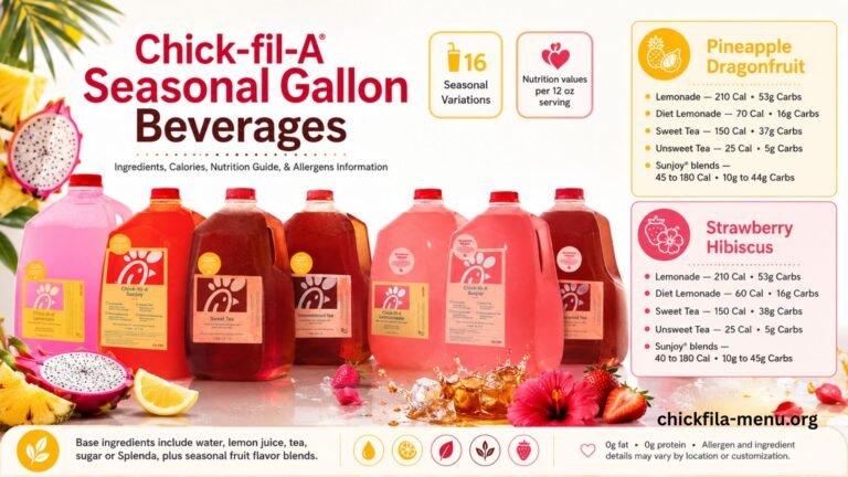 Chick-fil-A Seasonal Gallon Beverages image