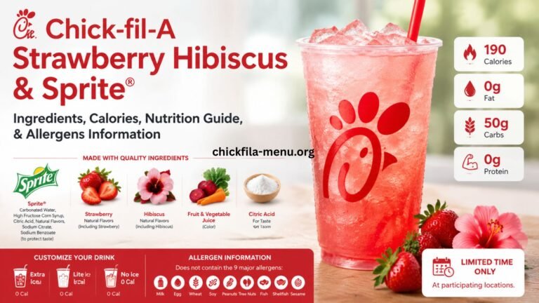 Chick-fil-A Strawberry Hibiscus & Sprite® image