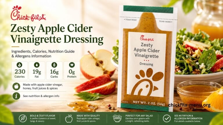 Chick-fil-A Zesty Apple Cider Vinaigrette Dressing image